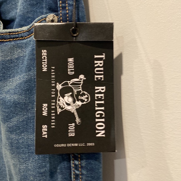 NEW True Religion Women’s Distressed Mid Rise Skinny Jennie Jeans - Picture 5 of 10